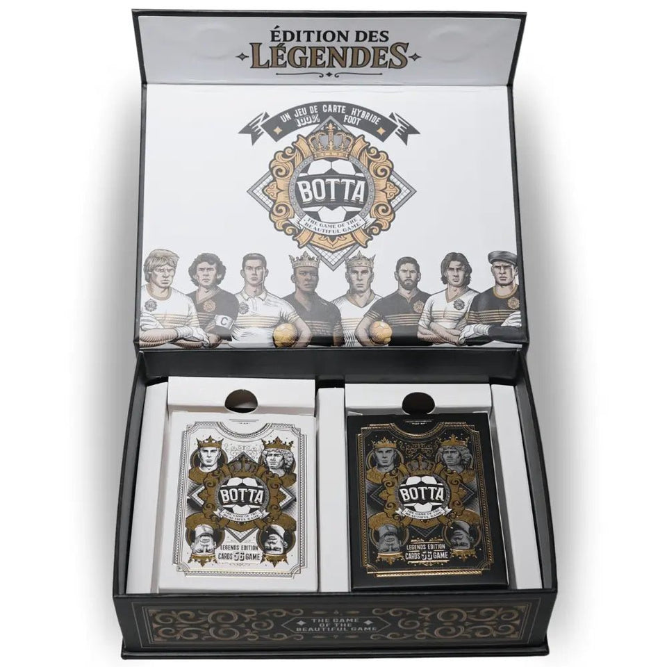 BOTTA – Jeu de cartes de football hybride ⚽ (Cartes + Application Mobile) | 2 - 4 Joueurs | Parties rapides et fun ! - BOTTA