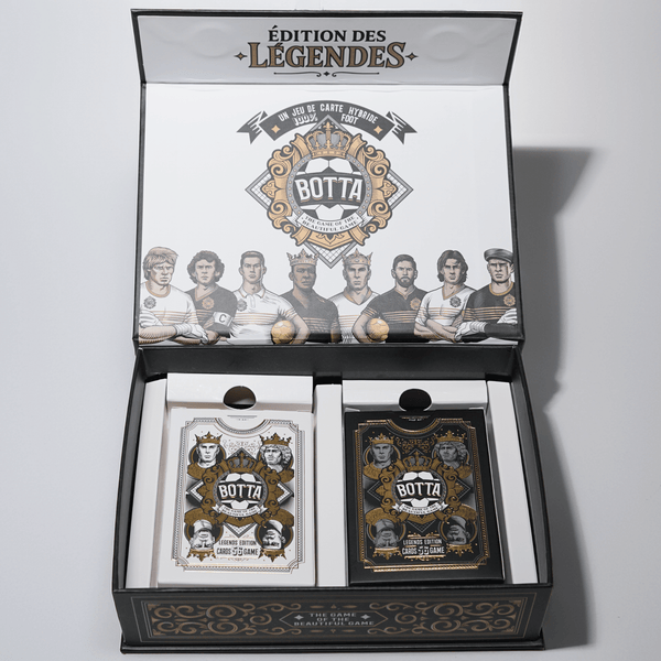 BOTTA – Jeu de cartes de football hybride ⚽ (Cartes + Application Mobile) | 2 - 4 Joueurs | Parties rapides et fun !
