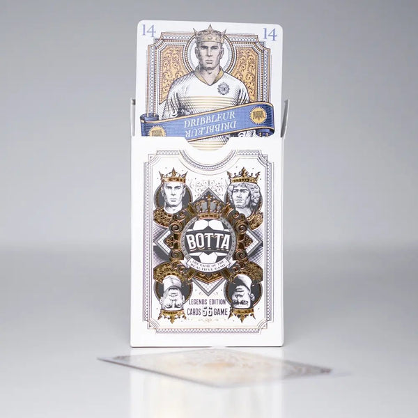 BOTTA – Jeu de cartes de football hybride ⚽ (Cartes + Application Mobile) | 2 - 4 Joueurs | Parties rapides et fun ! - BOTTA