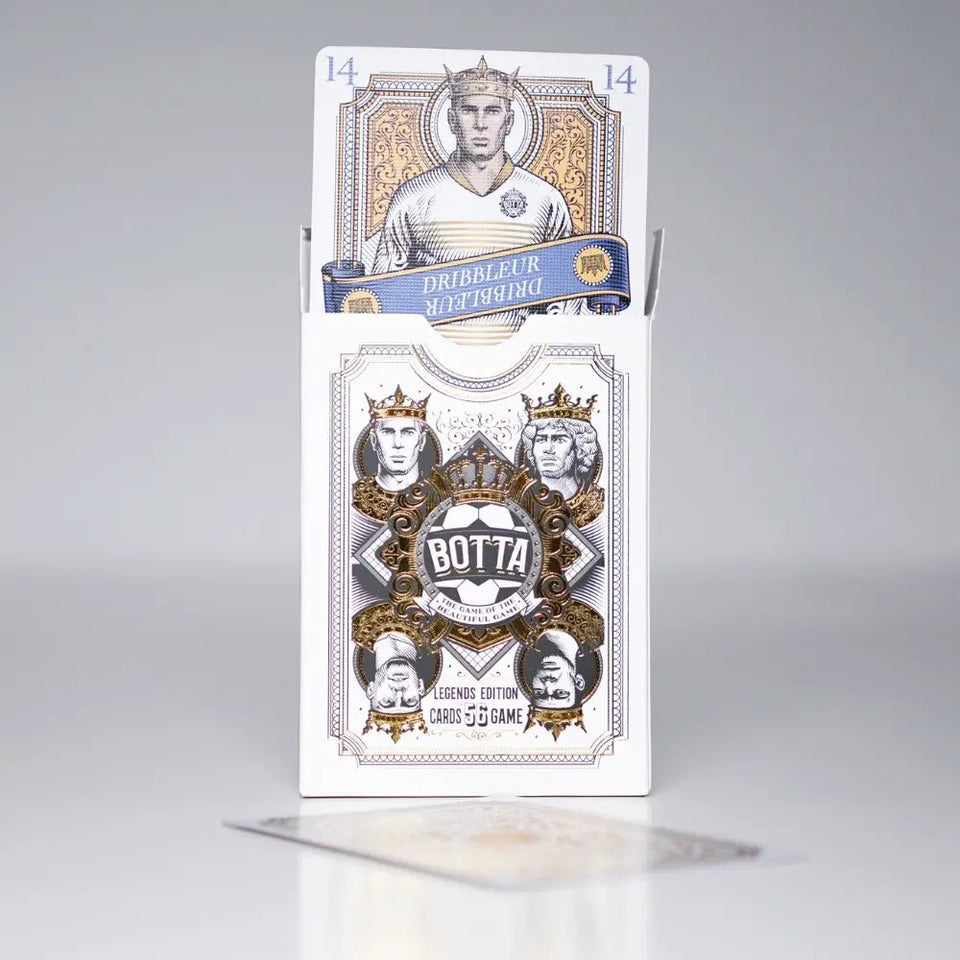 BOTTA – Jeu de cartes de football hybride ⚽ (Cartes + Application Mobile) | 2 - 4 Joueurs | Parties rapides et fun ! - BOTTA